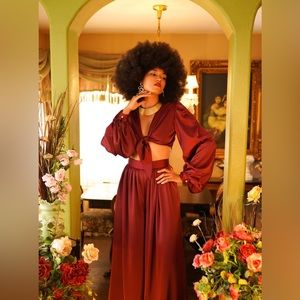 Vintage Vandalizm Harlow Set - Wine